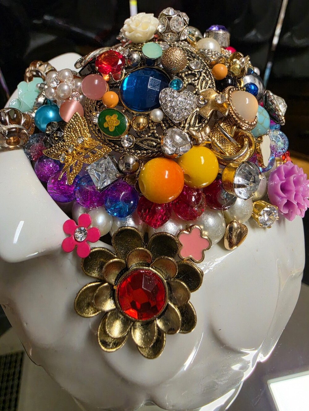 Hand Crafted Jewelry Owl Home Decor - Picture 4 of 7